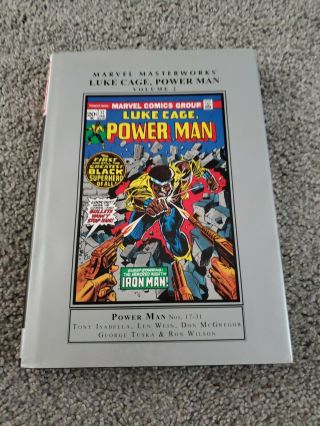 Marvel Masterworks Luke Cage,  Power Man Vol 2 (comic Issues 17 - 31)