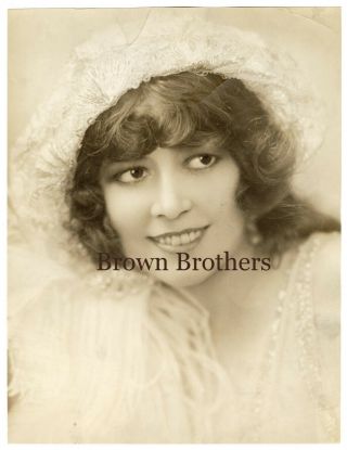 Vintage 1920s Ann Pennington Ziegfeld Follies 10x13 Dbw Photo - Brown Bros