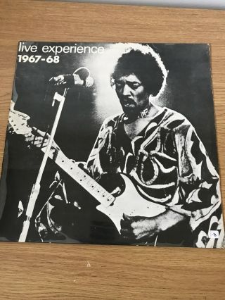 Jimi Hendrix ‎ - Live Experience 1967 - 68: Voodoo Chile (lp) Vinyl Rare