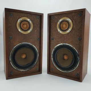 Vintage Klh Model Twenty - Four / 24 Loudspeaker System Audio Repair Or Parts