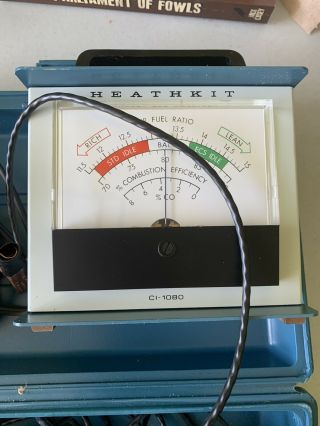 Vintage Heathkit Exhaust Gas Analyzer CI - 1080 3
