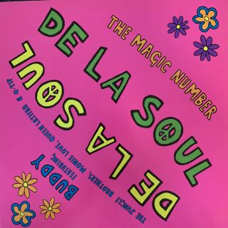 De La Soul “the Magic Number” / “buddy” 12inch Vinyl Hip Hop Record