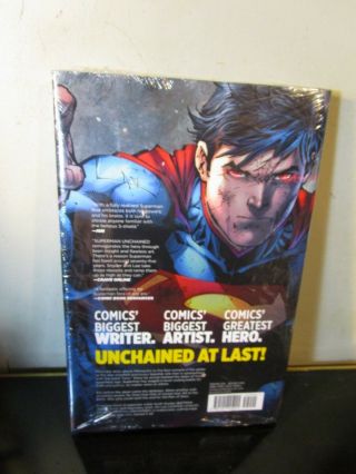 SUPERMAN UNCHAINED DELUXE ED HC 3