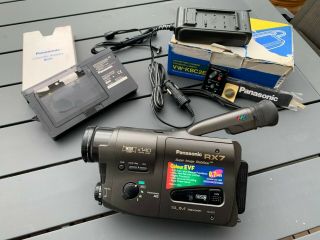 Panasonic Nv Rx7 Video Camera Vhs Camcorder Vintage Fully