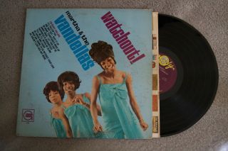 Martha & The Vandellas Watchout Soul Record Lp Vinyl Album
