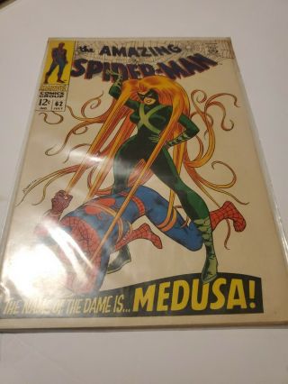 The Spider - Man 62 July 1968 Spider Man Marvel Comics