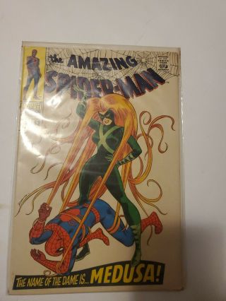 the SPIDER - MAN 62 JULY 1968 Spider Man Marvel Comics 2