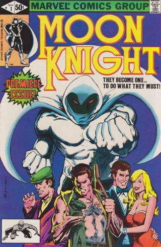 Moon Knight 1 Comics 1st Appearance Of Bushman Khonshu Movie Tv Print Series