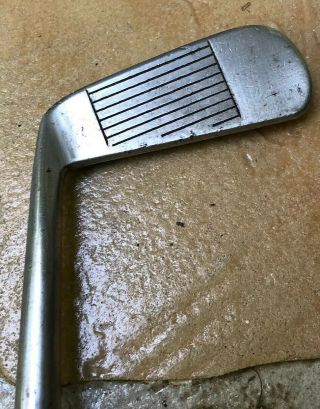 PRECISION George Nicoll Vintage Hickory Shaft Putter,  Forged Scotland,  Rustless 2