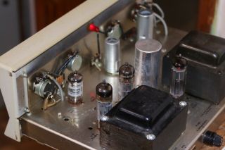Vintage Heathkit Model AA - 13 14 Watt Hi Fi Mono Tube Amplifier Mullard tubes 3