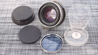Carl Zeiss Jena Biometar 80mm F/2.  8 Pentacon 6 Zebra Lens W Filter Cla