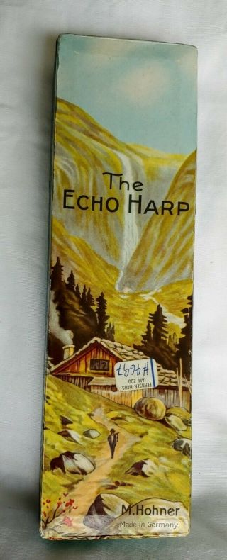 , Vintage The Echo Harp - M.  Hohner - Made In Germany