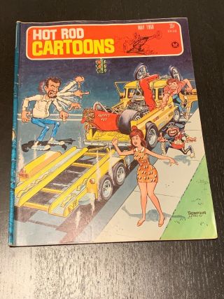 Vintage Hot Rod Cartoons Comic Books 1967 1968 May July Collectable 2