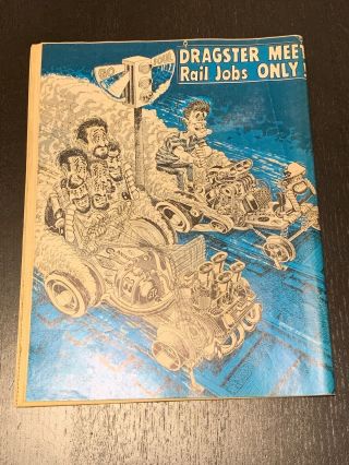 Vintage Hot Rod Cartoons Comic Books 1967 1968 May July Collectable 3