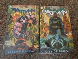 Batman: City Of Bane Parts 1 & 2 (hardcover, ) Tom King Dc