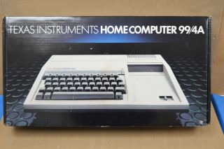 Vintage Texas Instruments Ti99/4a Home Computer - Us