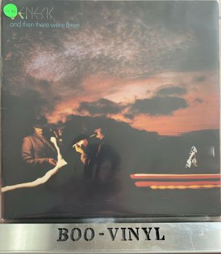Genesis And Then There Were Three Vinyl Lp - G/f Uk 1978 Charisma Ex A1 - B1 Press