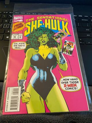 Sensational She Hulk,  Issue 60,  Hard To Find Final Issue,  Low Print