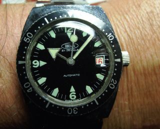 Oberon Automatic Date Sub - Vintage Diver Style - Swiss Made