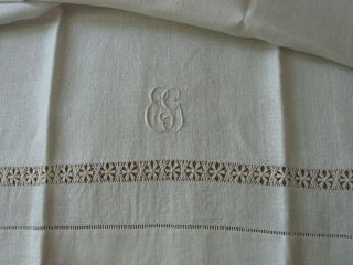 Antique Vintage Linen Set of 4 Bath Towels 42 