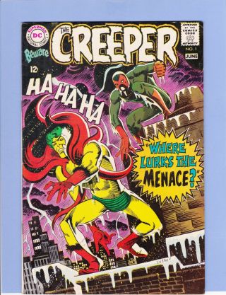 Beware The Creeper 1 In Vf Minus.  1968 Dc Comics