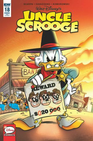 Uncle Scrooge 18 Retailer Incentive Variant 1:10 Rare