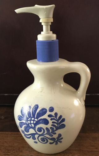 Vintage Avon Country Jug Hand Lotion Pump Empty