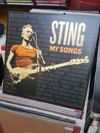 Sting - My Songs Vinyl 2 X Lp180g The Police.  Played Once Gatefold & Poster