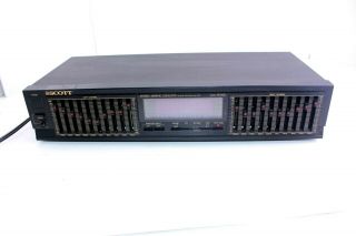 Vintage Scott Eq400 10 Band Stereo Graphic Equalizer Spectrum Analyzer Japan