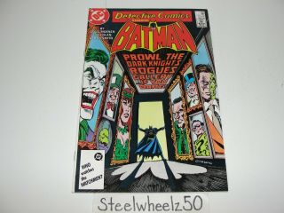 Detective Comics 566 Comic Dc 1986 Batman Rogues Gallery Classic Cover Joker