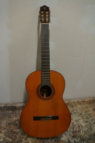 (qc) Yamaha G - 170a Vintage Classical Guitar Late 1960 