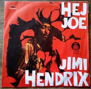 Jimi Hendrix»purple Haze«1975 Vg,  /vg,  Yugoslavia 7 " Single 45