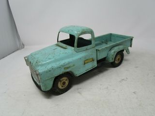 Vintage Tru - Scale International Harvester Farm Toy Pickup Truck Pressed Steel
