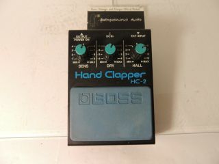 Vintage Boss Hc - 2 Hand Clapper Percussion Drum Effects Pedal Usa
