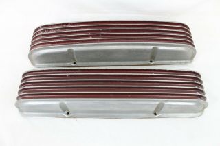 Vintage Cal Custom 40 - 2000 283 327 350 Small Block Chevy Valve Covers