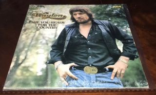 Waylon Jennings - Are You Ready For The Country - Vinyl Lp - Rca - 1976