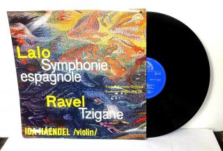 Ida Haendel Stereo Lalo Symphonie Espagnole Ravel Tzigane Supraphon St 50615