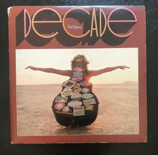 Neil Young Decade - Triple Lp Set - Tri Fold 3 Lps Complete - 1977 Reprise - Vg