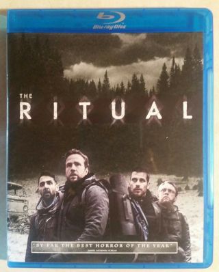 The Ritual Blu - Ray No Dvd Netflix Film Rare David Bruckner Rafe Spall
