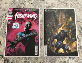 Nightwing 70 A & B Cover Set Nm Intro Joker War Dc Comics 1st Prints