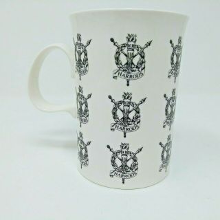 Harrods Department Knightsbridge Fine Bone China Coffee Tea Mug Insignia Rare