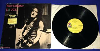 Vintage Rory Gallagher Deuce Promo Lp Record Atco Vinyl