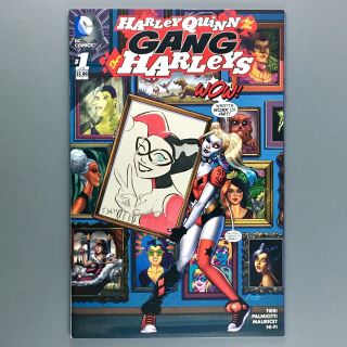 Harley Quinn Gang Of Harleys 1 Art Sketch Commission By Sumnee Yoh