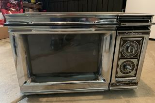 Vintage Retro Chrome Amana Radarange Cookmatic Rr - 7d Microwave Oven Chicago