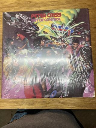 Peter Criss Out Of Control Casablanca 1980 Lp Vinyl
