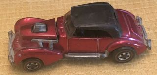 Vintage 1970 Redline Hot Wheels Intense Chrome - Rose Pink Colored ? Classic Cord