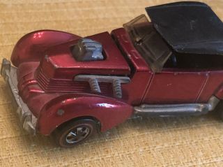 Vintage 1970 REDLINE HOT WHEELS INTENSE CHROME - ROSE Pink Colored ? CLASSIC CORD 2