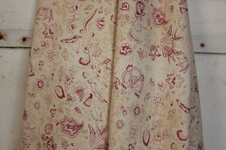 Fabric Vintage French Faded Floral 1940 