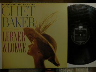 Chet Baker Plays The Best Of Lerner And Loewe W.  B.  Evans Riverside (japan) Insert