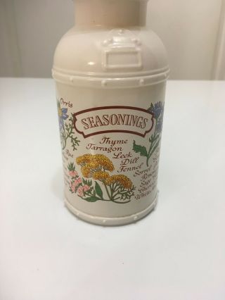 AVON Soap Lotion Dispenser Glass Bottle Primitive Milk Can Design Seasonings 2